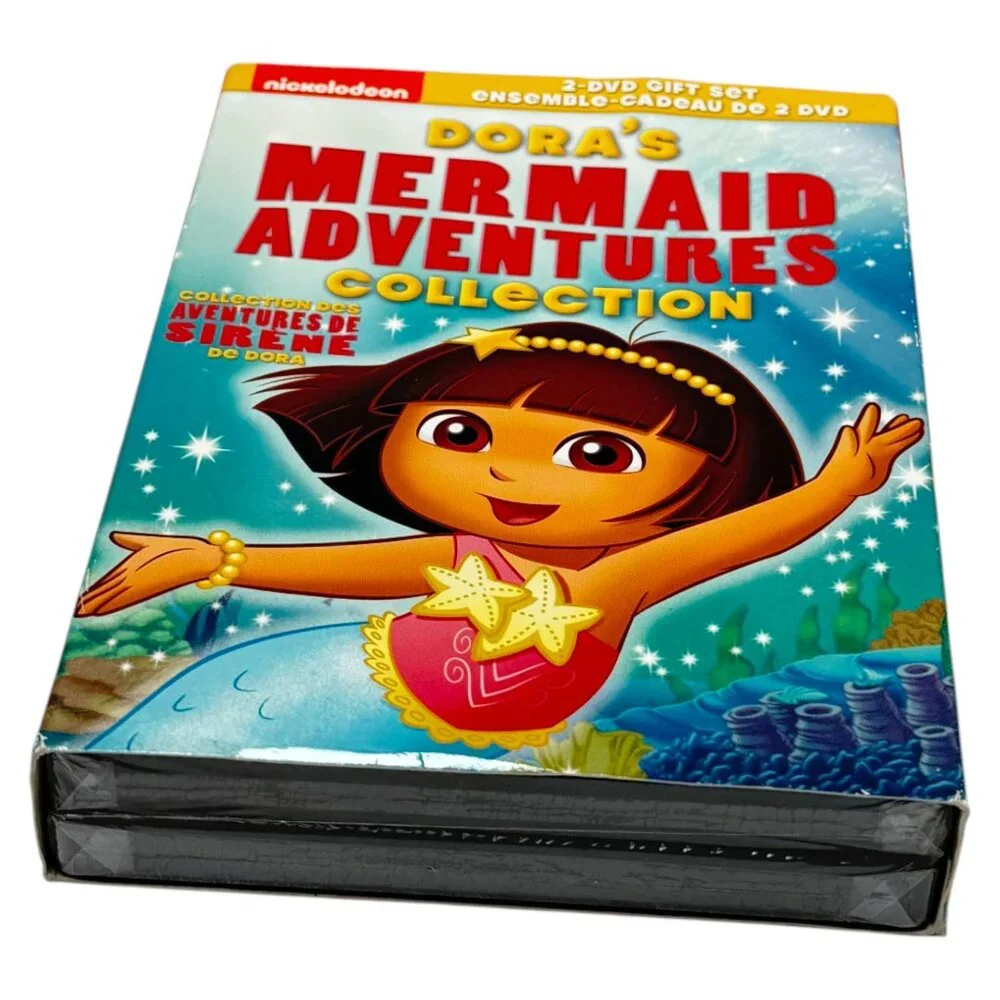 Dora The Explorer Mermaid Adventures 2 DVD Collection‎ New Sealed - Picture 4 of 5